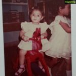 Andrea Jeremiah Instagram – Wanna go back to being that girl on a rocking horse… #throwback #photodump 👶🏻