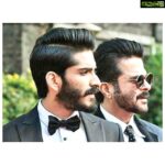 Anil Kapoor Instagram - Thanks bro 😎, for always keeping me on my toes and for the shoes to go with it 🤣!! Happy Birthday, @harshvarrdhankapoor!!