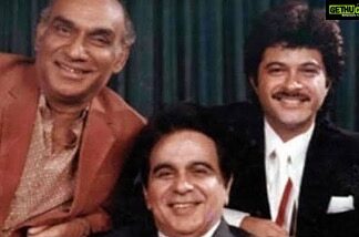 Anil Kapoor Instagram - Our world is a little less bright today because one of our brightest stars has left us for the heavens. Dilip Sahab was very close to my father and I had the tremendous honor of sharing screen-space with him in 3 of my most memorable films...He was and will always be the finest & greatest actor of our industry for me...he has inspired generations of artists. Rest in peace Dilip Sahab. You remain in our minds and hearts forever...