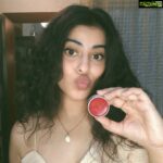 Anisha Victor Instagram - All set to keep my lips moisturised this winter with my @vilvah_ grapefruit lip balm. 🧡 Should come with a warning... It smells so good you almost want to eat it 🙈 #vilvah #homegrown #natural Mumbai - मुंबई