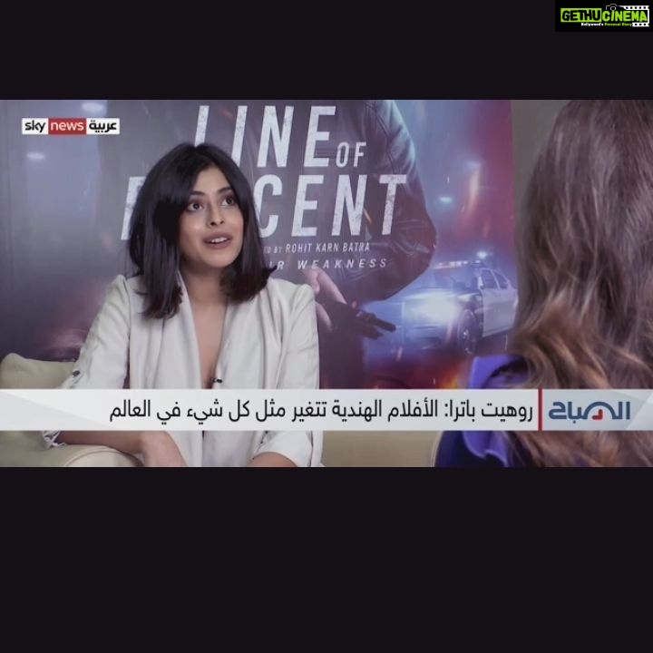 Anisha Victor Instagram - I guess I speak arabic now š #Lineofdecent #movie #international #american #indian #india #interview #premiere #screening #dubai #uae @skynewsarabia @skynews @lineofdescent_official @zee5premium @zee5 @voxcinemas @soulcommunications @netflix_in @thndfilm @eaglefilmsme #RohitKarnBatra Dubai UAE