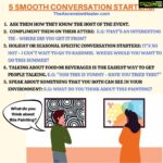 Anjali Lavania Instagram - Communication is a key aspect in making any relationship more authentic and meaningful. But to have more meaningful conversations - we need to first figure out how to start a conversation as smoothly as possible. 5 Smooth Conversation Starters: 1, Simply introduce yourself and ask them how they know the host of the event. 2, Genuinely compliment them on their attire: When you aren’t sure which adjective to use You can always use the word interesting or unique. E.g: That’s an interesting tie - where did you get it from? 3, Speak about something that you both can see in your immediate environment. E.g: How’s that drink/appetizer? What do you think about this artwork? This can also be helpful at work - Noticing a photo frame on a colleague's desk or an interesting screen saver on their laptop - Is a great way to spark conversations about their personal life. 4, Talking about Food or Beverages is the easiest way to get people talking: A, Can you recommend any unique cocktails/appetizers/desserts here? B, The food looks so good… I’m not sure what to get! What looks good to you? C, Ooh this is yummy - Have you tried this? D, I like exploring new restaurants and cafes - Which ones do you love going to? E, I’m going to grab a drink, does anyone else want one? This can be a good way to open up further conversations with whoever chooses to join you for a drink. 5, Holiday or Seasonal Specific Conversation Starters: E.g 1: January: I can’t believe it’s already 2021. How did you celebrate New Year’s Eve? E.g 2 : May: Ah it’s so hot I can wait to go up to the mountains - Where would you want to go this Summer? Congratulations! You’ve initiated a conversation but there’s an art to keeping a conversation going. Tip: Remember most people love talking about themselves. 10 Tips to Keep a Conversation Going: 1, Instead of asking what do you do work-wise ... Ask them; “How do you spend most of your time during the day?” This one is a winner as it allows the other person to share something that they truly feel like talking about. Read Full Post https://www.theascensionhealer.com/post/how-to-build-rapport-with-meaningful-conversations