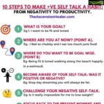 Anjali Lavania Instagram - 10 Steps To Make Positive Self Talk A Habit: From Negativity To Productivity. Why Self-Talk Matters A strong, loving and supportive inner voice will determine how successfully a person deal with the ups and downs in life. A critical inner voice can help people overcome internal and external obstacles to achieve goals - But over time, this same critical voice can lower self confidence and limit one’s growth. While, a positive and loving inner voice, not only strengthens self worth, self belief & self acceptance - It also betters one’s performance to give long-lasting results “The best way to silence your inner critic is to introduce a new inner voice that is your inner mentor - an ally who consciously seeks, notices, and focuses on the good things about yourself, and can help you feel more calm, centered and open to finding solutions.” - Psychology Today. THERE IS NO BETTER INNER MENTOR THAN YOUR HIGHER SELF -TO HELP YOU FEEL MORE CALM, CENTERED & OPEN TO FINDING SOLUTIONS! Are You Trying To Survive The Rat Race? It’s unfortunate that the society we live in is obsessed with success, fame and money - That compels us to obsessively think and act in unhealthy ways to survive the rat race. Eg: “I am not good enough / rich enough - I have to secure my future with a house, car and at least a million dollars in my bank account to survive in this dog eat dog world.” These kind of thoughts can make us engage in unhealthy behaviour - Where we end up ignoring our principles & ethics to aggressively achieve more money, fame and success. Each time we step over our ethical boundaries - we end up losing a piece of our self esteem and self worth - which then eventually causes us to feel more and more depressed and anxious. Advice: Learn how to connect with your Higher Self: 1, To Learn when to give your best and when to let go of things that are beyond your control. 2, To learn how to heal your self belief & self esteem by establishing and reinforcing healthier boundaries that are in sync with your Ethics. Read full post : TheAscensionHealer.com #theascensionhealer #ascensionhealing #lifecoach #selftalk #innercritic #innervoice #innerdialogue #higherself