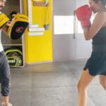 Anju Kurian Instagram - Be stronger than your excuses💪! @jophiel_l @combatfitnesscult 🥊Stay inspired🥊Stay motivated🥊 #muaithai #fitnessmotivation #mma #learning #mondaymotivation #boxing #mmatraining #stayfit #fitnessgoals