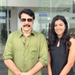 Anju Kurian Instagram - I’m still on cloud 9 🤍🤍🤍! Fan girl moment with @mammootty Sir ❤️😍❤️😍❤️. ::::::🤍🤍🤍Mammokka 🤍🤍🤍:::::: #kochidiaries #fangirl #mammookka #adaytoremember #cloud9 #happiness #🤩🤩 #wednesdayvibes
