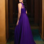 Anju Kurian Instagram - SIIMA 2021 💜💜💜 ::::::::::::::: @siimawards ::::::::::::::::::::: P.C - @they_call_me_keshu Outfit- @paris_de_boutique Stylist- @asaniya_nazrin MUA Team - @amymariasha @makeupartistrybykavithasekar Jewellery - @studiobluefashions #siima #siimaawards #siima2021 #postoftheday Hyderabad