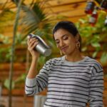 Anju Kurian Instagram – Add happiness, peace, gratefulness with a zest of playfulness and your cocktail of life is ready😉!

Did i miss any ingredients? 🤔🤔🤔
Let me know in the comments below⬇️. 

#justories 

Shot by: @abinvrghz 

Styled by: @stylefilesbyzoya__joy 
 
Makeup & Hair by: @rachna.bespokemakeovers 

Outfit: @vewora_store 

Photography crew: @_earth_species_ 

Assisted by: @amandeenpeola 
@shreesubha_tamizh 

Location : 
@socialoffline 
@james_george_2000