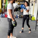 Anju Kurian Instagram - ⚠️⚠️⚠️ Throwback to my 1st day kick boxing class with @jophiel_l 😂🤫😰🙈. #ohno #reelsinstagram #reelitfeelit #reels #instagramers