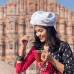 Anju Kurian Instagram - Chai aur Hawa Mahal ❤️!