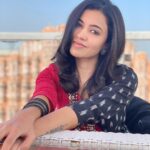 Anju Kurian Instagram – Alexa, upload picture on Instagram😄. Hawa Mahal, Jaipur