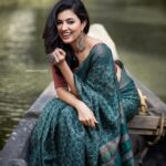 Anju Kurian Instagram - 🌼M🌼A🌼L🌼A🌼Y🌼A🌼L🌼I🌼 . . . . . Photography: @arun_payyadimeethal Styling : @_maaay____ Costume : @teekey_official Make up : @sreshtamakeup Accessories: @la_saluto Camera Assist : @rahulthuvassery_94 Location : @ayurvedichospital