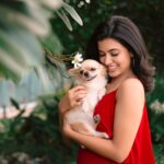 Anju Kurian Instagram - Love is in the air ❤️🐾 . I woof you 🐶❤️! #happyvalentinesday