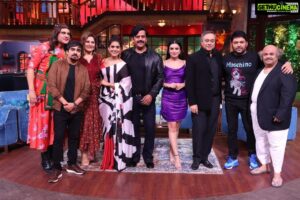 Ankitta Sharma Instagram - Of dreams & manifestations! 🙏🏻♥️

#TheWhistleblower team on everybody’s favourite - #TheKapilSharmaShow 😍

#TheWhistleblower - All episodes streaming from tomorrow, only on @sonylivindia 💙