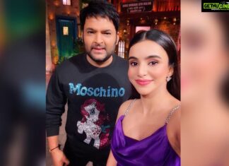 Ankitta Sharma Instagram - Of dreams & manifestations! 🙏🏻♥️ #TheWhistleblower team on everybody’s favourite - #TheKapilSharmaShow 😍 #TheWhistleblower - All episodes streaming from tomorrow, only on @sonylivindia 💙