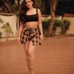 Ankitta Sharma Instagram – yours truly 🕺🏻

Styled by: @shrushti_216 
Skirt: @a.la.modebyakanksha
Boots: @mymyfootwear
Shot by: @tanveershaikhfilms786
