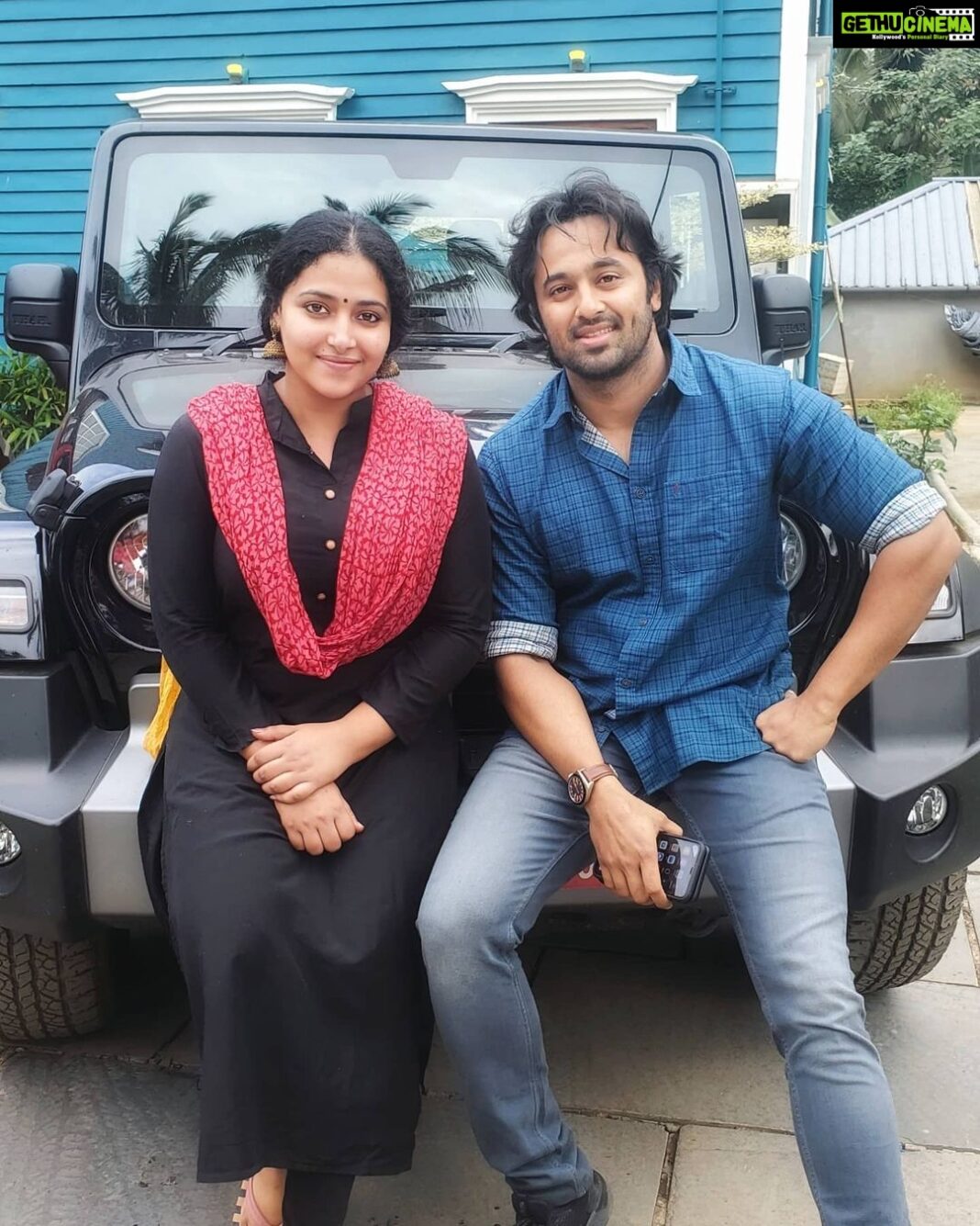 Anu Sithara Instagram - Unniyettan at home ❤️😊 @iamunnimukundan Kalpetta