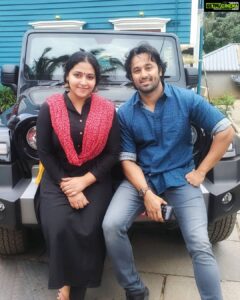 Anu Sithara Instagram - Unniyettan at home ❤️😊 @iamunnimukundan