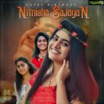 Anu Sithara Instagram - Happy To Launch The Official Birthday Common Dp Of @nimisha_sajayan Designed By @unknown_graphix_ @nimisha_sajayan_live