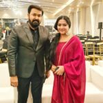 Anu Sithara Instagram - With lalettan 💕