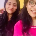 Anu Sithara Instagram - Fav song …🌸🌸 with chottu🤪@anusonara #timepass