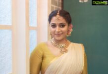 Anu Sithara Instagram - Stylist : @asaniya_nazrin Jewellery : @ttdevassy Outfit : @mirach_official MUAH : @_femy_antony_ Makeup Assistant : @Sharath_8686 Costume Assistant : @harshaamuhamed