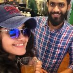 Anupama Parameswaran Instagram – Happy me 🥰 #bff ♥️ @akshaijoy Bangalore, India
