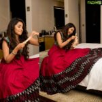Anupama Parameswaran Instagram - That “aaaahaaa!!” Look I usually give 💃💃💃 Part 2 coz I loved these clicks too😋comment your favourite from these😘 Dress by -@aninaboutique1 Styling-@amulamulya Accessories- @krishnassjoya Clicked by - @satishyalamarthi