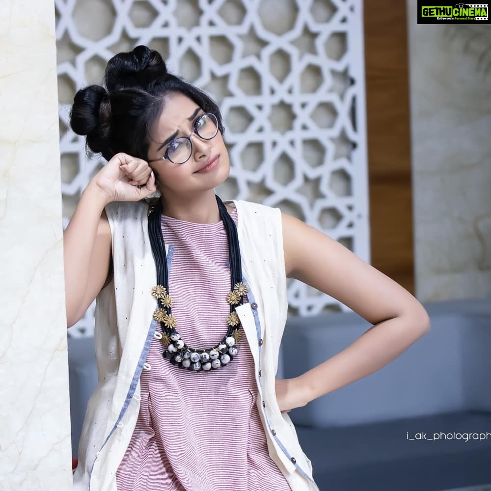 Anupama Parameswaran Instagram - During the promotions of #hgpk π§π»π§π»π§π»π§π»π§π» Styling by @lavanyabathina Dress courtesy by @storeanonym Jewellery by @_missphia PC by @i_ak_photographer Makeup by @shelarpravin99 Hairstyle by @koli_sarika7313 π€π€π€π€π€