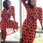 Anupama Parameswaran Instagram - Retro 💃 Styling by @lavanyabathina Dress courtesy by @storeanonym Jewellery by @_missphia PC by @i_ak_photographer Makeup by @shelarpravin99 Hairstyle by @koli_sarika7313 🤗