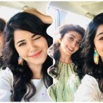 Anupama Parameswaran Instagram – With this cutieeeee♥️ @pranitha.insta 🙆🏻♀️