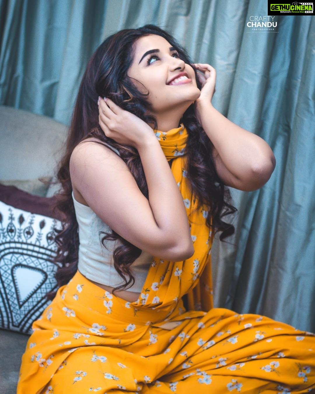 Anupama Parameswaran Instagram - Loved this one ♥️ Styled by @impriyankasahajananda Outfit @pasha.india Accessories @bellofox Photography @crafty_chandu Makeup @shelarpravin99 Hairstyle @koli_sarika7313 💋