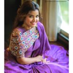 Anupama Parameswaran Instagram - Lavender 💋 Styling by @lavanyabathina Dress courtesy by @karthikandniharika Jewellery by @_missphia PC by @chandra_shekar_chandoo Makeup @shelarpravin99 Hairstyle @koli_sarika7313 Thanks and love to my 3M family ♥️