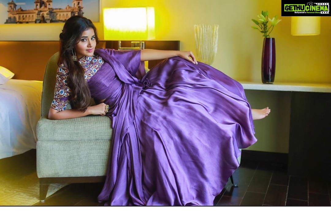 Anupama Parameswaran Instagram - Lavender 💋 Styling by @lavanyabathina Dress courtesy by @karthikandniharika Jewellery by @_missphia PC by @chandra_shekar_chandoo Makeup @shelarpravin99 Hairstyle @koli_sarika7313 Thanks and love to my 3M family ... Anupama Parameswaran Instagram - Lavender 💋 Styling by @lavanyabathina Dress courtesy by @karthikandniharika Jewellery by @_missphia PC by @chandra_shekar_chandoo Makeup @shelarpravin99 Hairstyle @koli_sarika7313 Thanks and love to my 3M family ...