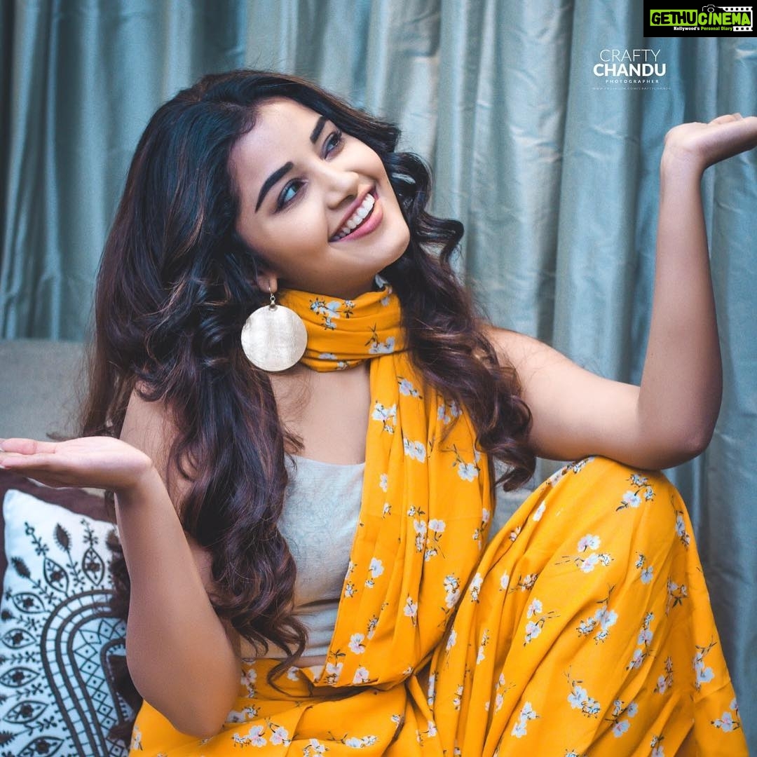 Anupama Parameswaran Instagram - ♥️♥️♥️ Styled by @impriyankasahajananda Outfit @pasha.india Accessories @bellofox Photography @crafty_chandu Makeup @shelarpravin99 Hairstyle @koli_sarika7313
