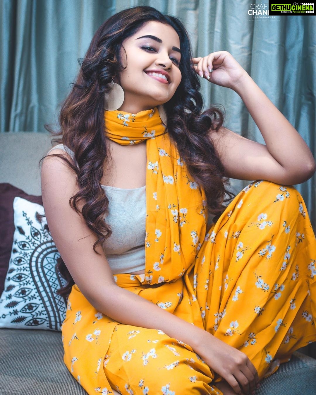 Anupama Parameswaran Instagram - Loved this one ♥️ Styled by @impriyankasahajananda Outfit @pasha.india Accessories @bellofox Photography @crafty_chandu Makeup @shelarpravin99 Hairstyle @koli_sarika7313 💋