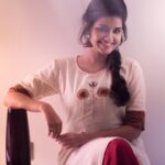 Anupama Parameswaran Instagram - 😇 Outfit by: @thehlabel Accessories and styling by: @meghanaalluri Shot by: @daineshkumar