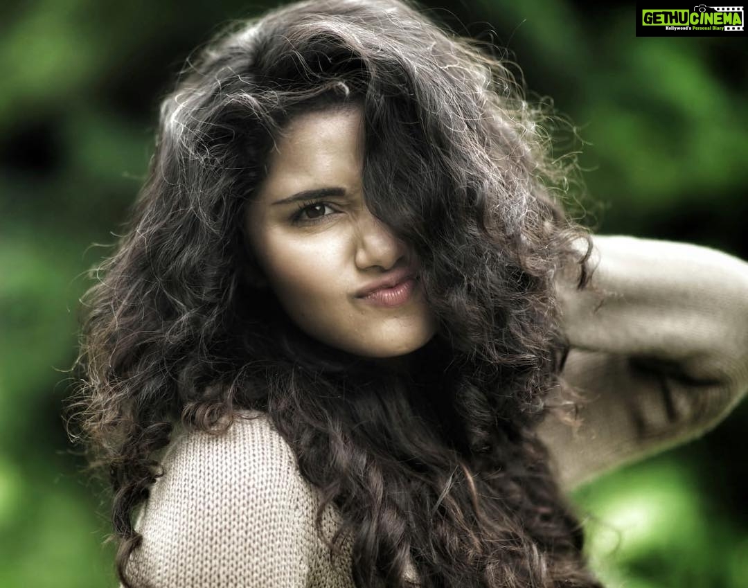 Anupama Parameswaran Instagram - Clicked by @saratpalanki My curlsssss♥️ Something special... coming out soooooon