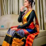 Anupama Parameswaran Instagram - Loved this one ♥️♥️♥️♥️♥️ From the bottom of my heart I Thank my team for all the hardwork ♥️ thanking you all for all the support 😍🙏🏽 Stylist @lavanyabathina Saree @archithanarayanamofficial Blouse @asmitha.madhulatha Accessories @mspinkpantherjewel PC @Kalyanchatha6840 MUA @shelarpravin99 Hairstyle @koli_sarika7313 #tejiloveyou audio function ♥️
