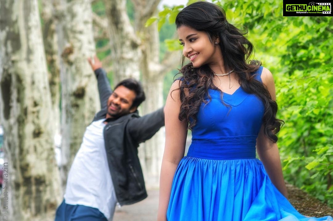 Anupama Parameswaran Instagram - Chiranjeevi gaaru to grace the audio launch of #tejiloveyou on June 9 th 💙