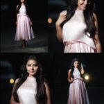 Anupama Parameswaran Instagram - It was a pleasure being Styled @lavanyabathina 🤗in this beautiful outfit by @monkbymadhu ♥️ PC: @Abhishekpallati😇 MUA : @shelarpravin99 🙆🏻‍♀️ Hairstyle : @koli_sarika7313 🤷🏻‍♀️ Thanku guys ♥️ #tejiloveyou#promotions #andhamainachandamama