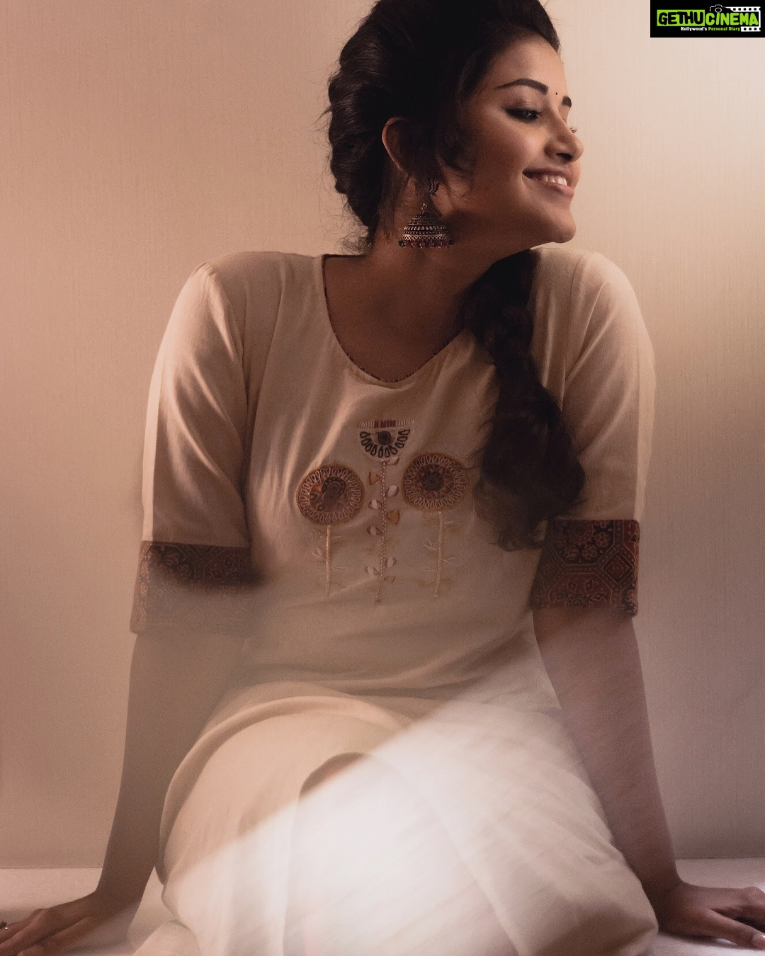 Anupama Parameswaran Instagram - 😇 Outfit by: @thehlabel Accessories and styling by: @meghanaalluri Shot by: @daineshkumar