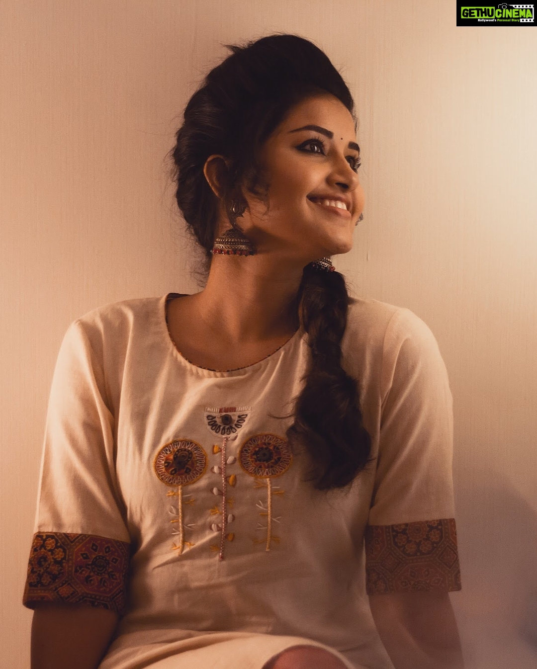 Anupama Parameswaran Instagram - 😇 Outfit by: @thehlabel Accessories and styling by: @meghanaalluri Shot by: @daineshkumar