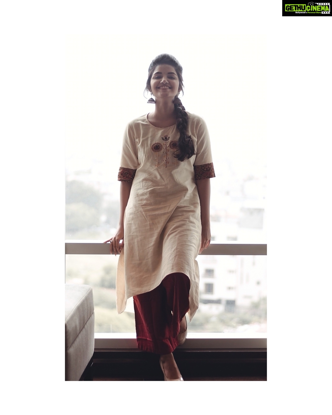 Anupama Parameswaran Instagram - 😇 Outfit by: @thehlabel Accessories and styling by: @meghanaalluri Shot by: @daineshkumar