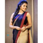 Anupama Parameswaran Instagram - Saree love ♥️ Styling by @lavanyabathina Outfit by @thehlabel PC by @kalyanchatha6840 MUA @shelarpravin99 Hairstyle by @koli_sarika7313