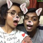 Anupama Parameswaran Instagram - Crazy cousins 😝 @anandsadasivan 👹