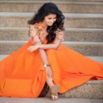 Anupama Parameswaran Instagram - #krishnarjunayudham promotions 🔥 Loved this one Styled and designed by my cuties @madhulathareddylabel 😍😍😍 Clicked by @karteeksivagouni 📸✊🏼 MUA @shelarpravin99 Hairstyle @sarikahonrao Don’t miss our #KAY tmro 😘 Love yaaaaaa