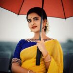 Anupama Parameswaran Instagram - Vintage ♥️ #throwback Design by: @asmitha.madhulatha Shot by: @karteeksivagouni Jewellery by: @aarni_by_shravani styled by: @sowkyareddyofficial