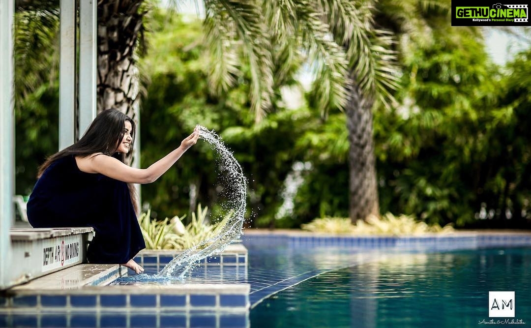 Anupama Parameswaran Instagram - Splash 😊 Shot by @harishkosuru