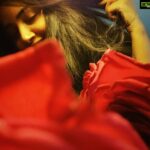 Anupama Parameswaran Instagram - Love is like a red red rose 🌹 ❤ #loveintheair💕 #shyfilter