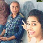 Anupama Parameswaran Instagram - He and me again ❤❤❤ With dear Dop and dearest human being Sameer Reddy 😘the man behind those wonderful frames of shathamanambhavathi 😘 #location #shootdiaries #Ram15 #vizag